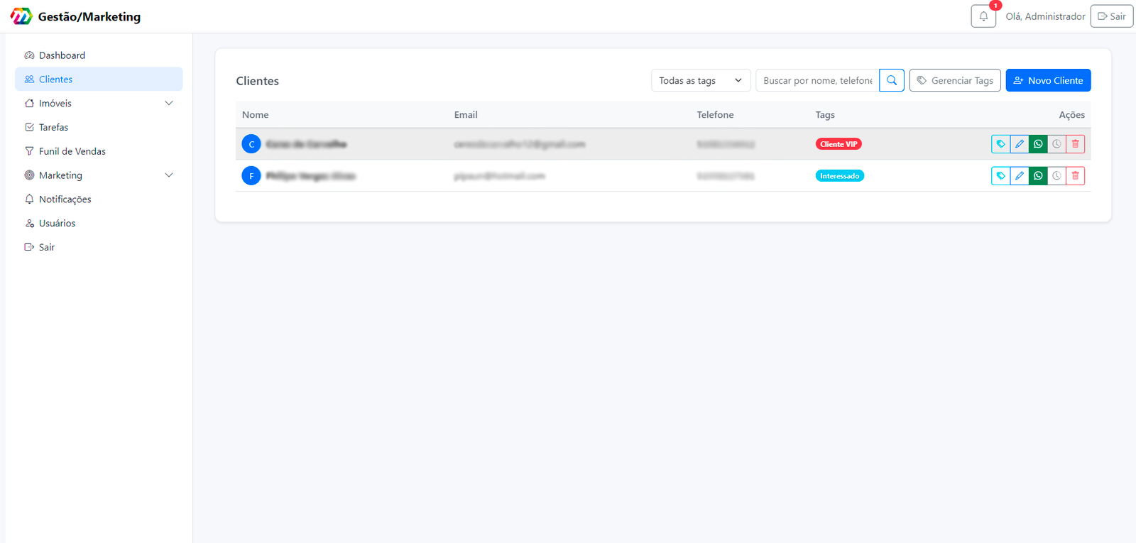 Captação e qualificação de leads